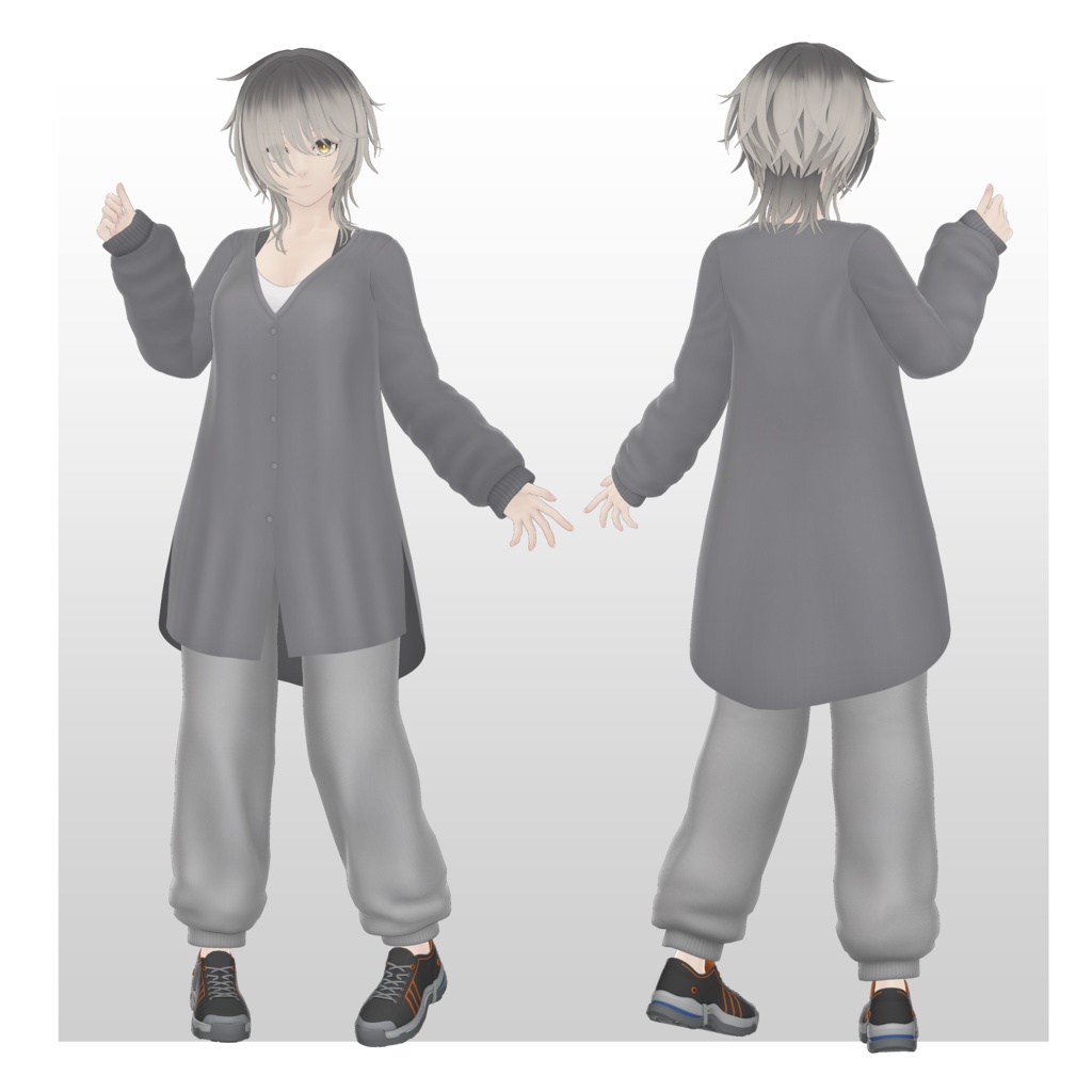 【オリジナル3Dモデル】「隣ネップ」