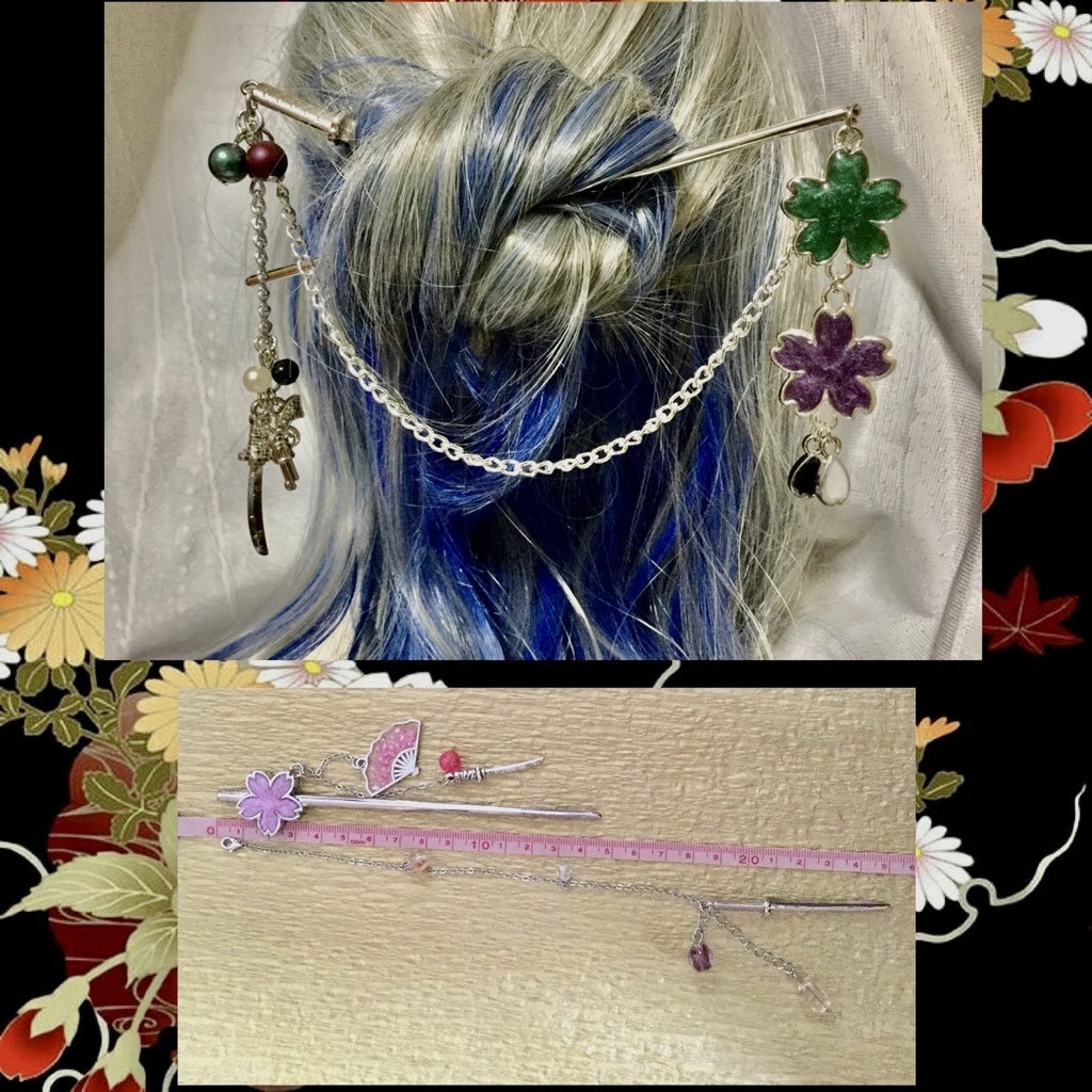 【オーダー中】二連簪 イメージアクセサリー