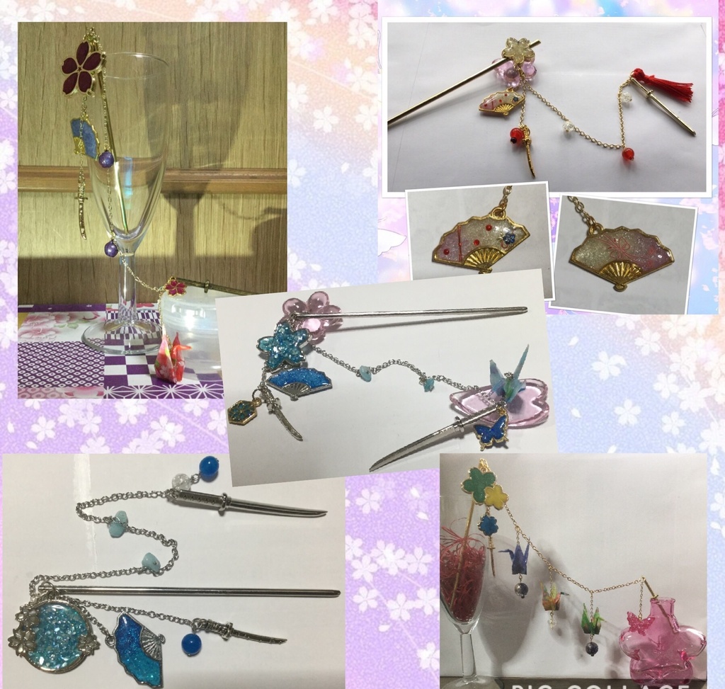 【オーダー中】二連簪 イメージアクセサリー