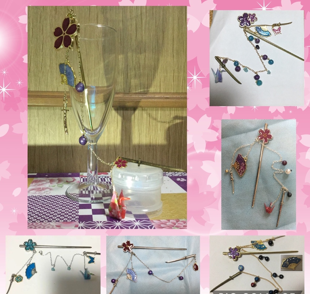 【オーダー中】二連簪 イメージアクセサリー