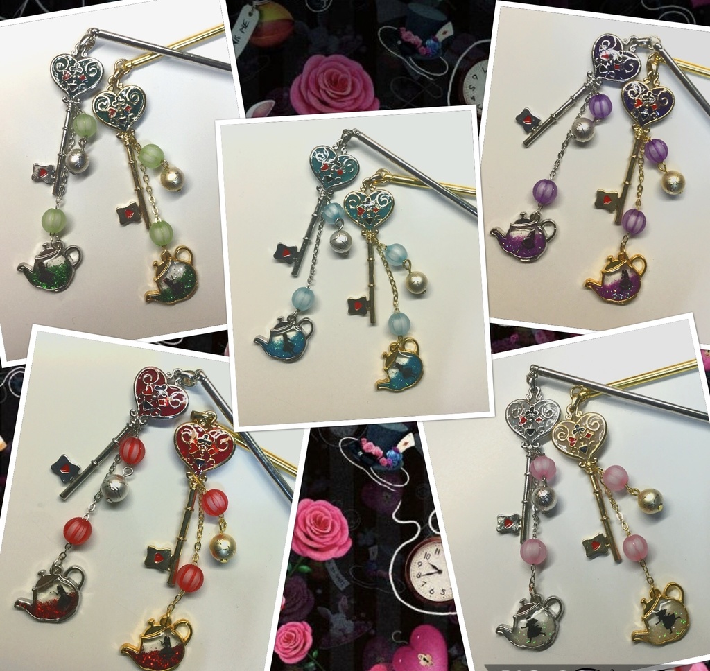 メルヒェン簪〜アリスのお茶会