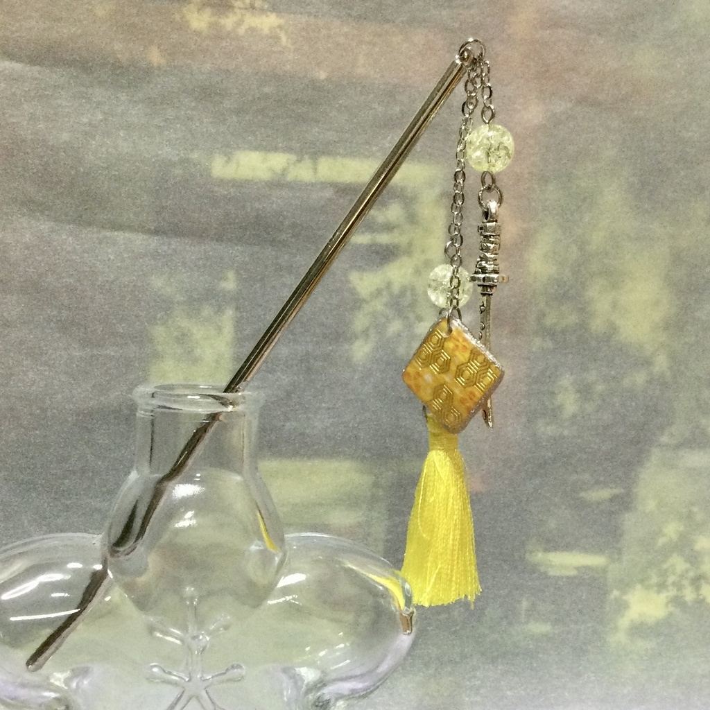 和柄刀剣簪 ~櫨