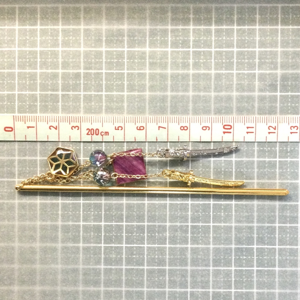 和柄刀剣簪 ~桔梗