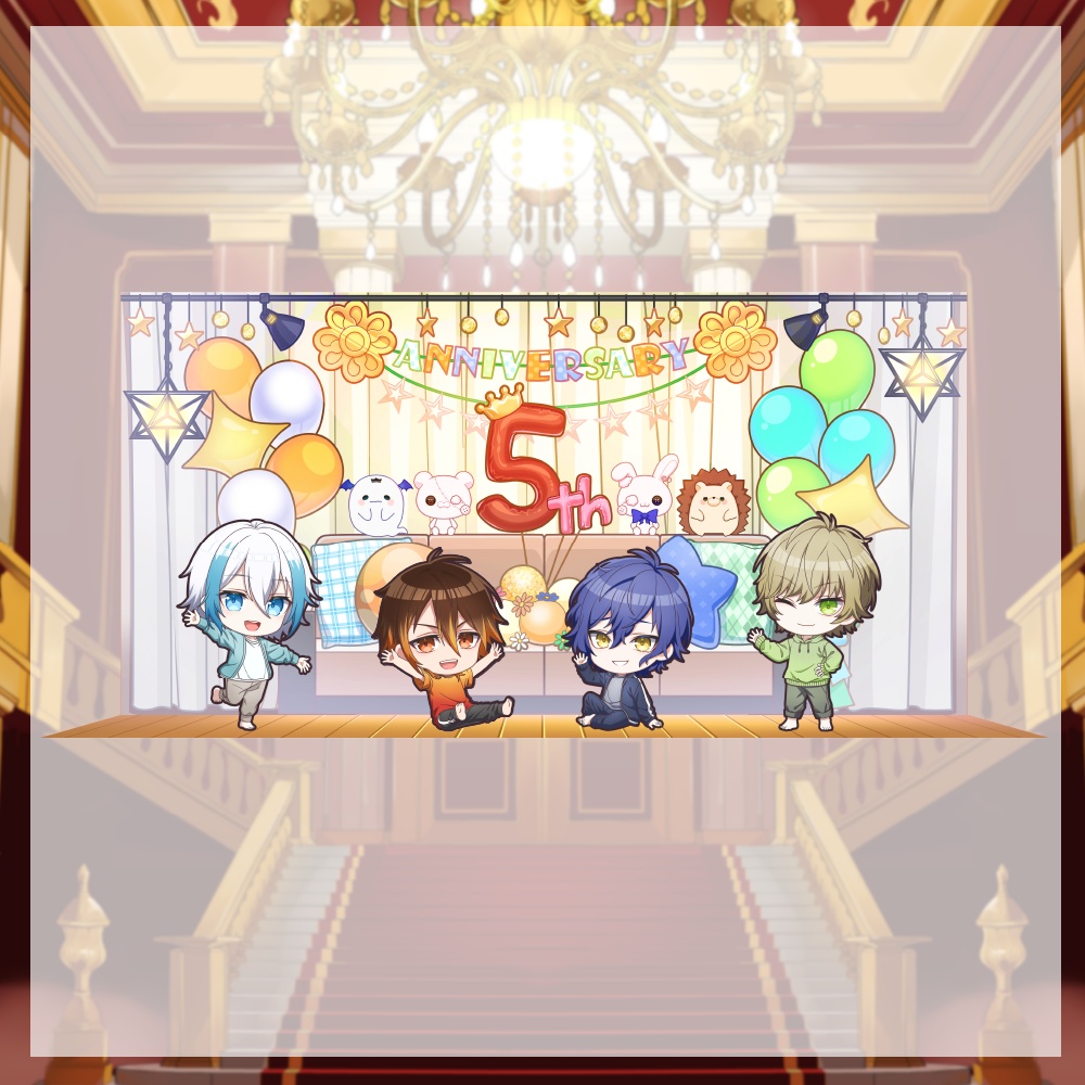 【Wonder Clover】5th Anniversary アクリルジオラマ