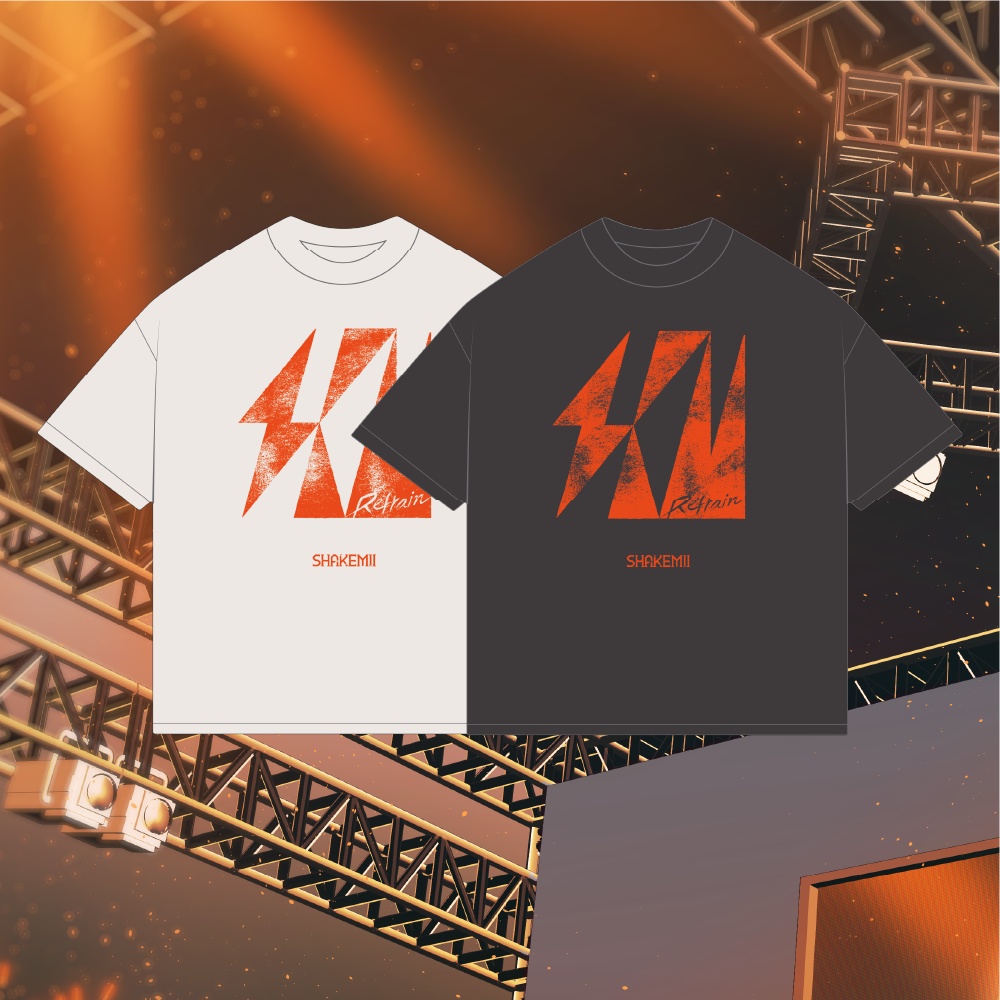 【しゃけワンRefrain】LOGO Tシャツ