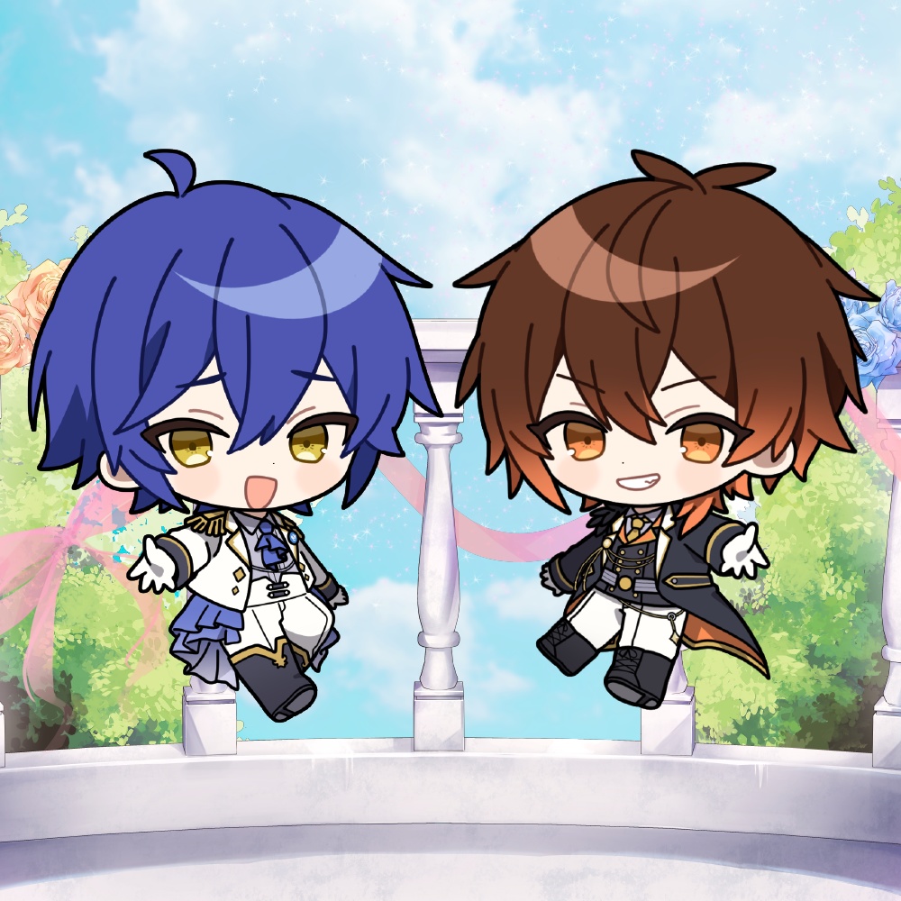 【しゃけんがん-Stay with Me-】アクリルキーホルダー