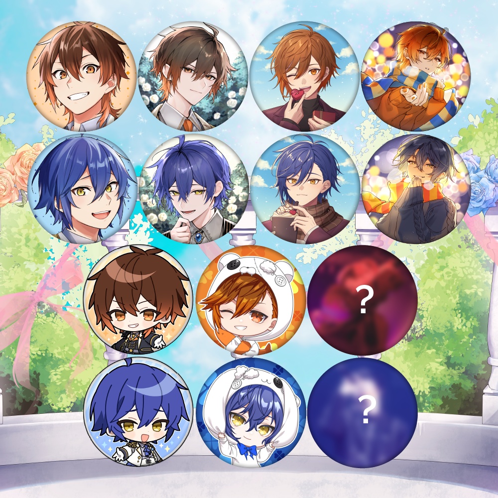 【しゃけんがん-Stay with Me-】ランダム缶バッジ