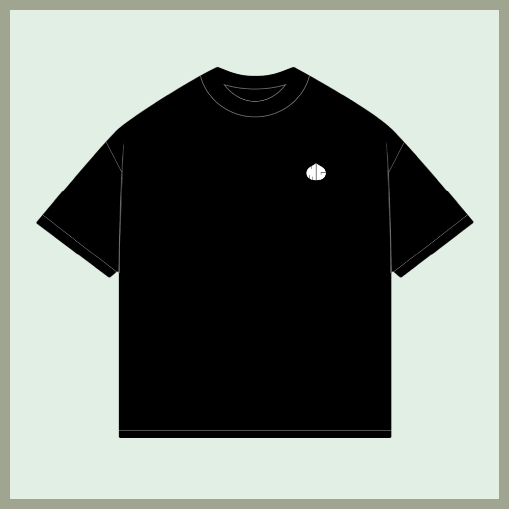【まるぐり-evergreen-】ロゴ刺繍Tシャツ