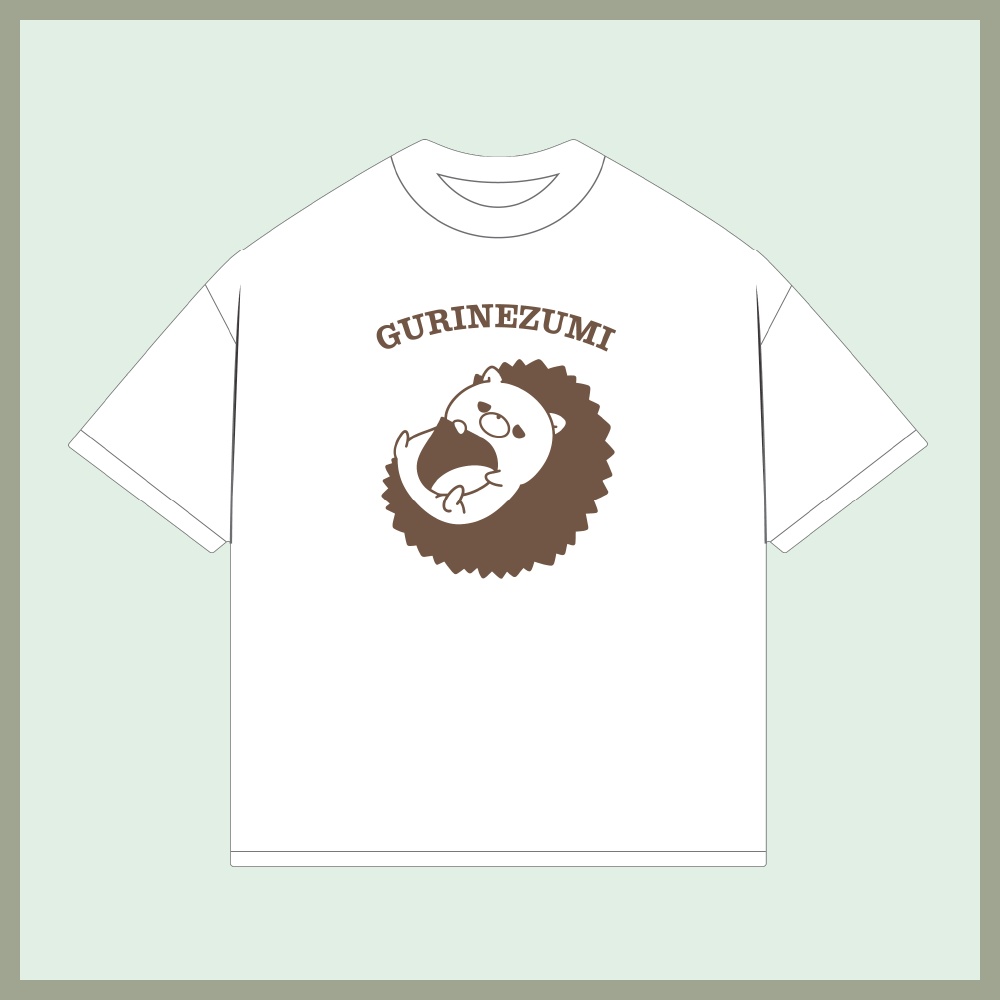 【まるぐり-evergreen-】ぐりねずみ Tシャツ