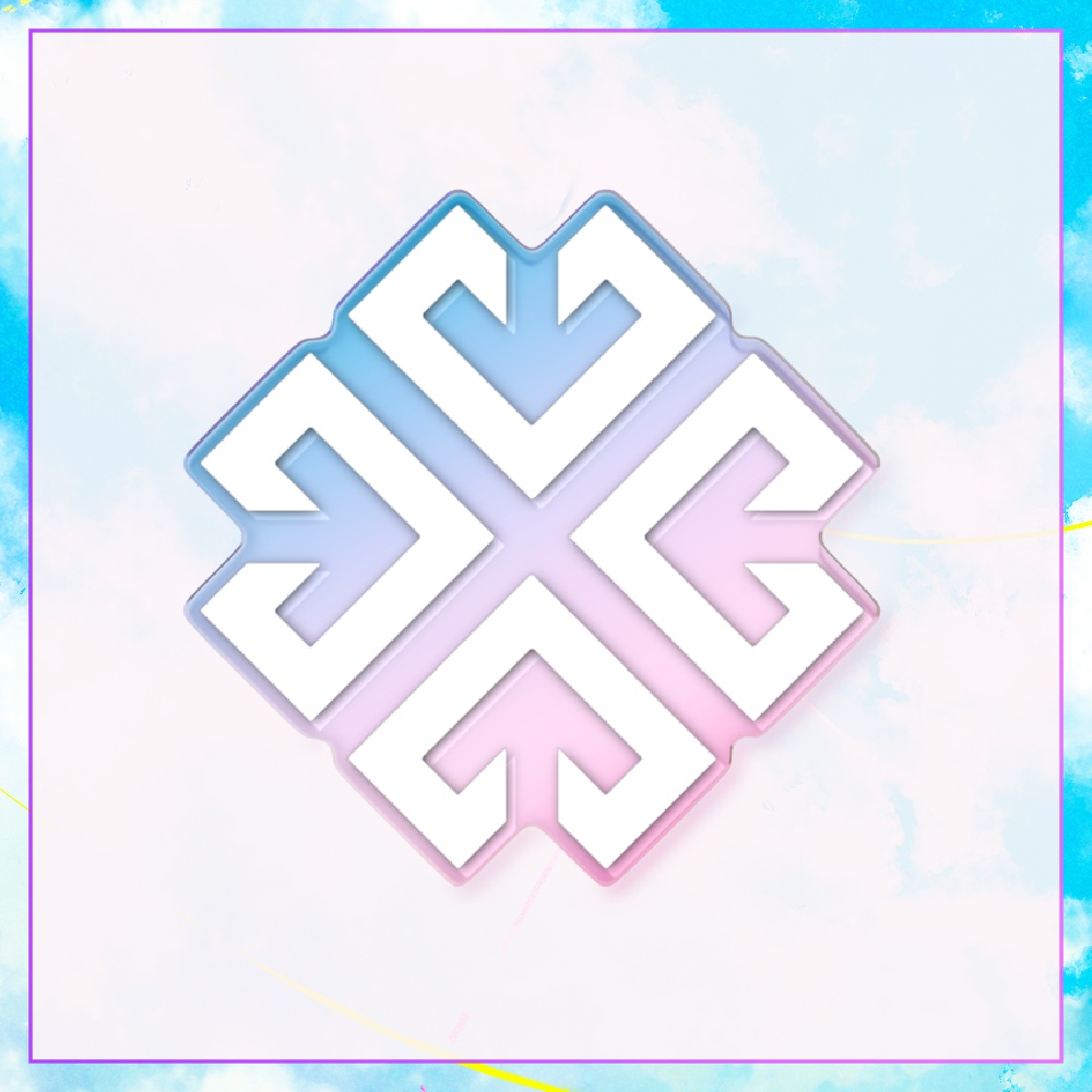 【SUMMER☆M4GIC】オーロラアクリルキーホルダー