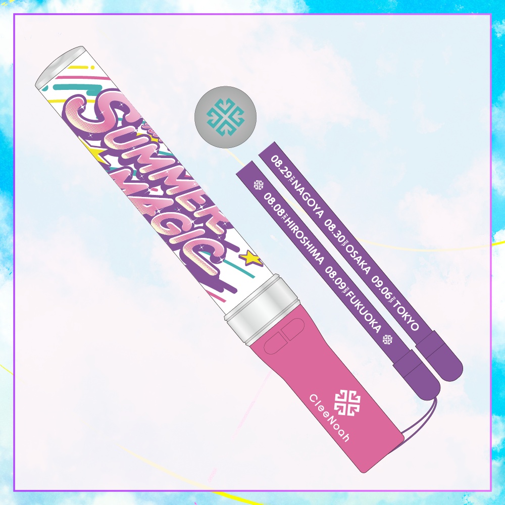 【SUMMER☆M4GIC】5色ペンライト