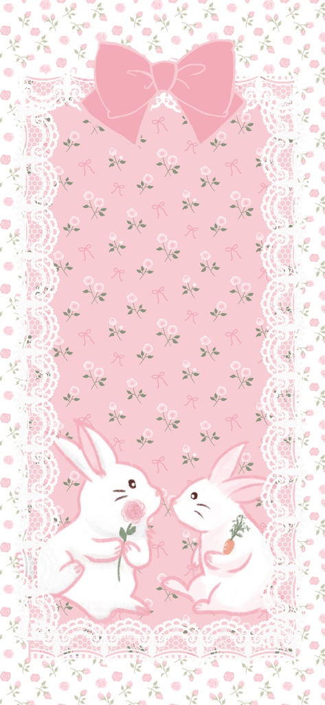 【スマホ待ち受け】🐰気持ち🐰