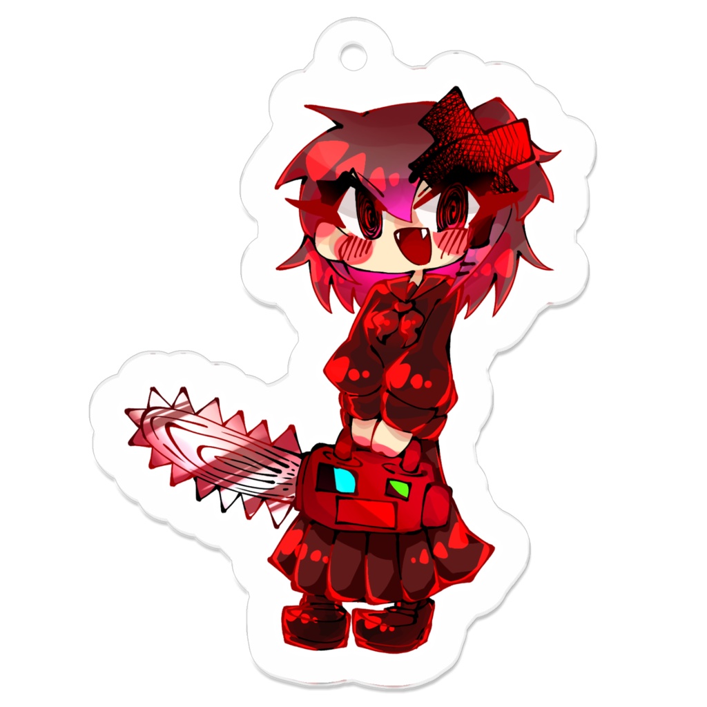 【アクリルキーホルダー】チェンソーちゃん