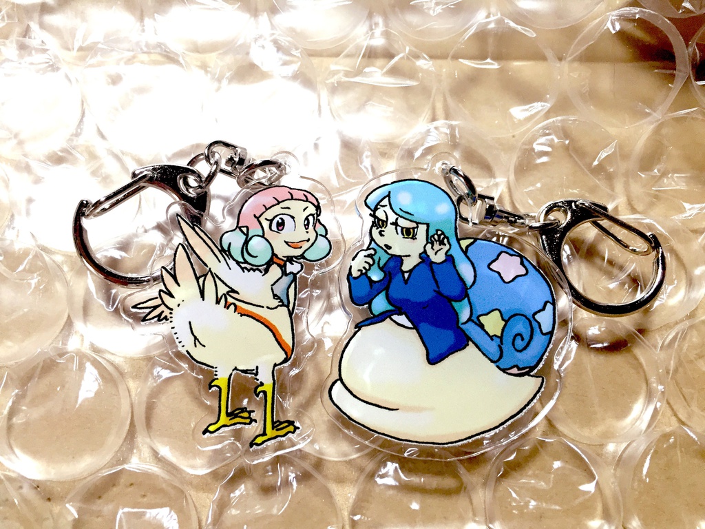 【snooze】つぶりちゃんアクリルキーホルダー