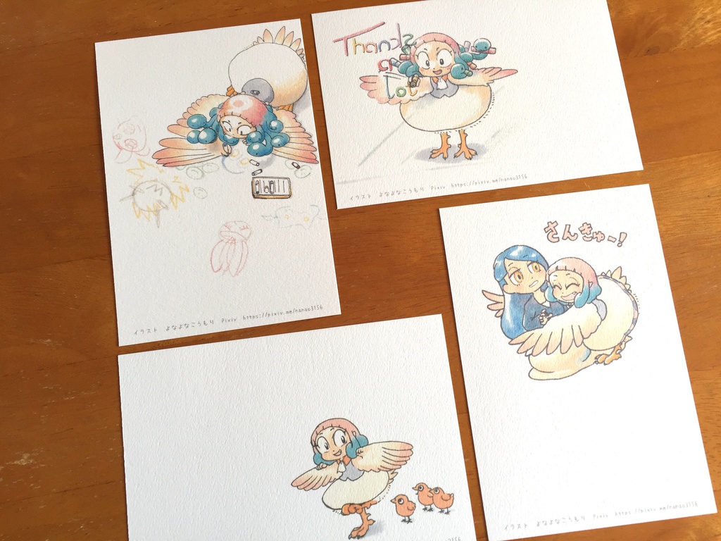 【snooze】サンキューカード【ポストカード】