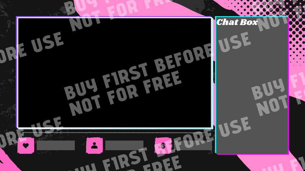Cute Aesthetic Pink Live Streaming Background