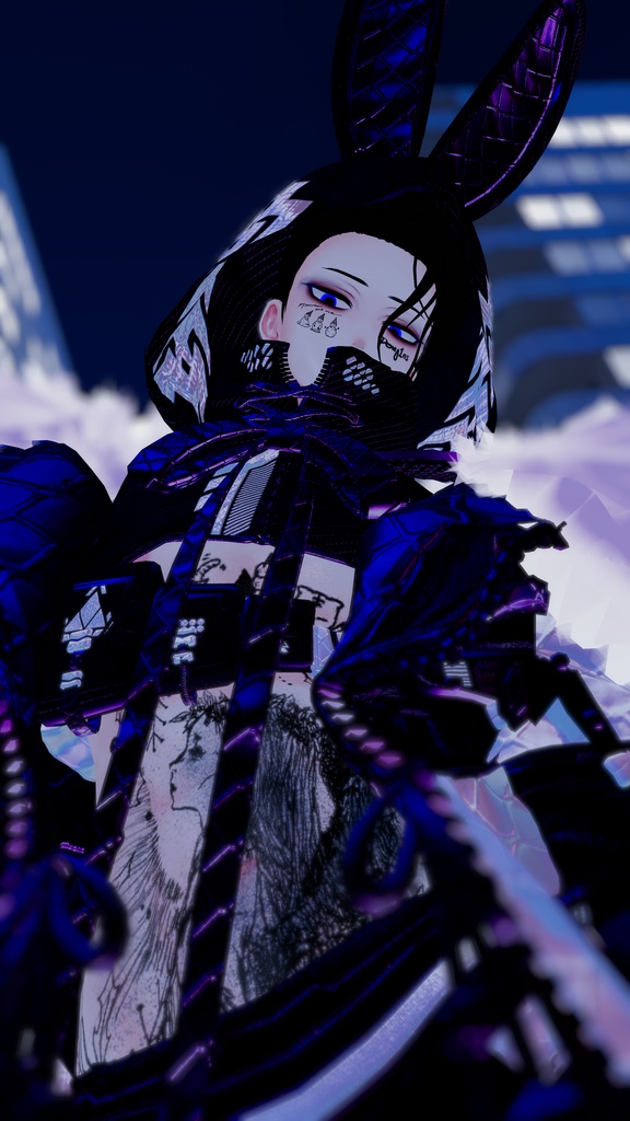 【VRChat】 " Merry Winter Christmas" : Artist's Premium Tattoo Pack / Tattoo, タトゥー、刺青、イレーズ味を出せる、 みんなのタトゥーテクスチャー