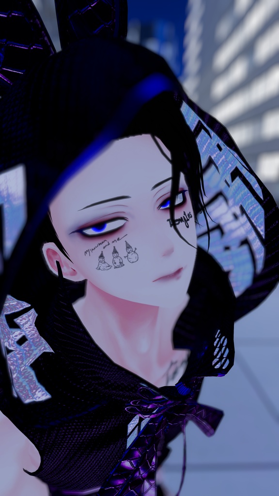 【VRChat】 " Merry Winter Christmas" : Artist's Premium Tattoo Pack / Tattoo, タトゥー、刺青、イレーズ味を出せる、 みんなのタトゥーテクスチャー