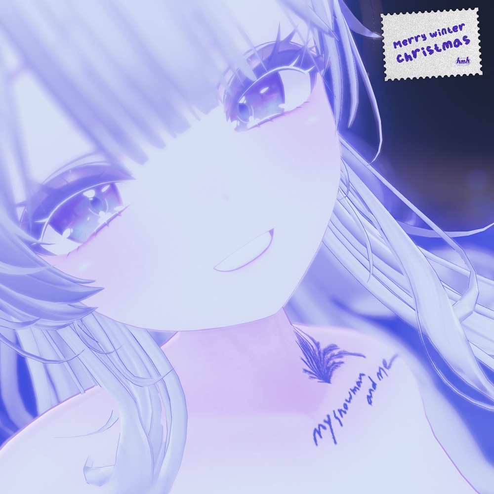 【VRChat】 " Merry Winter Christmas" : Artist's Premium Tattoo Pack / Tattoo, タトゥー、刺青、イレーズ味を出せる、 みんなのタトゥーテクスチャー