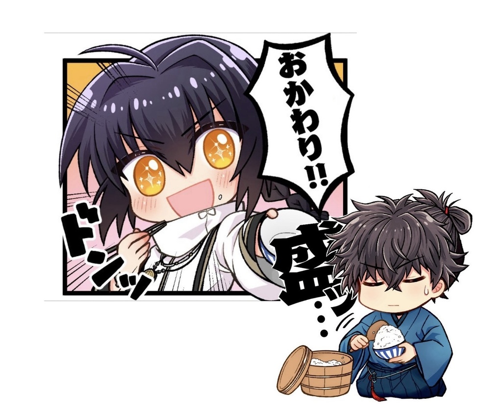 【オマケつき】伊織とセイバーのアクスタセット