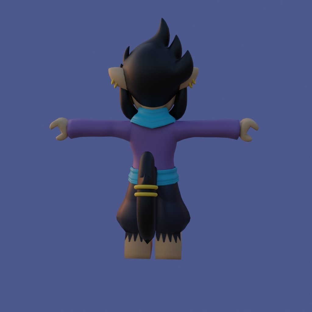 Leo Anime based VRChat and Vtubing Avatar