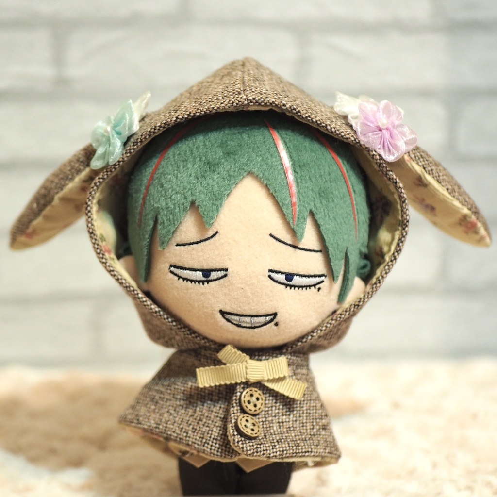 たれ耳ウサ頭巾