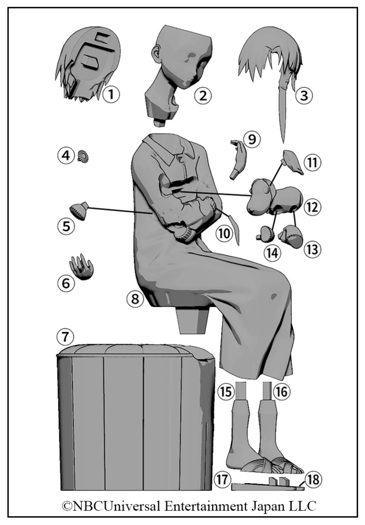 岩倉玲音 ガレージキット
