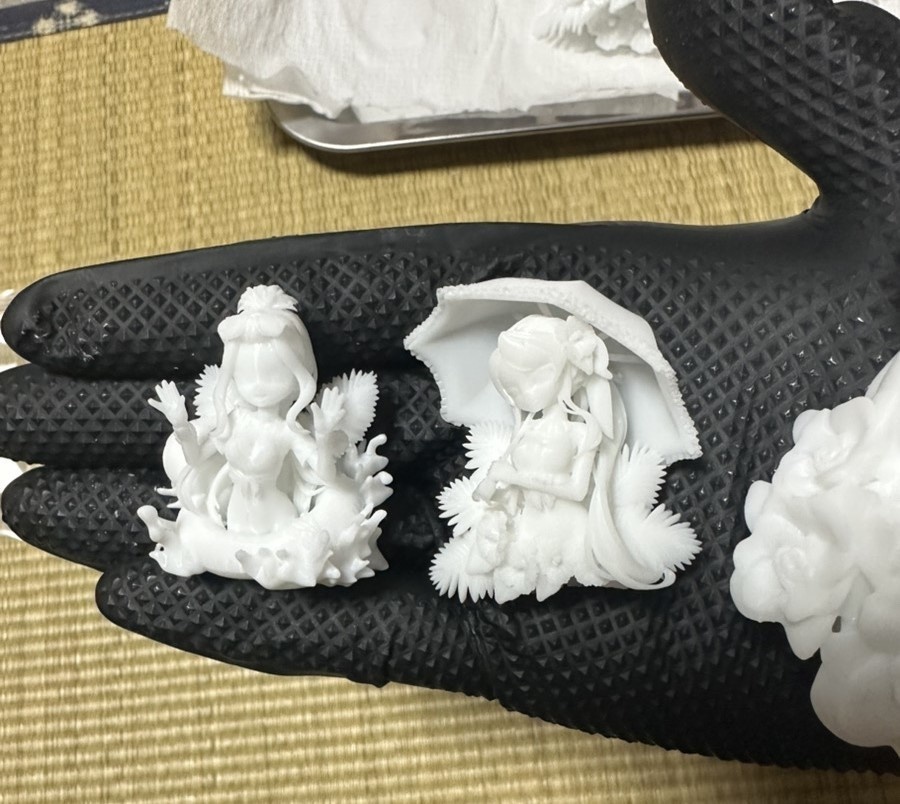 胸像マグネット　ミニサイズ版　2個セット②