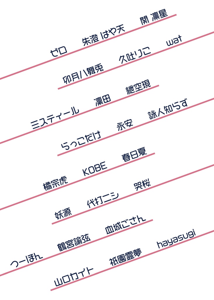 東西すごい合同誌 Vol.2