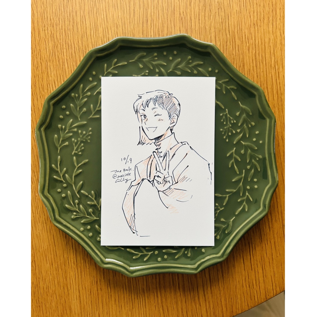 手描きポスカ(ゲン)