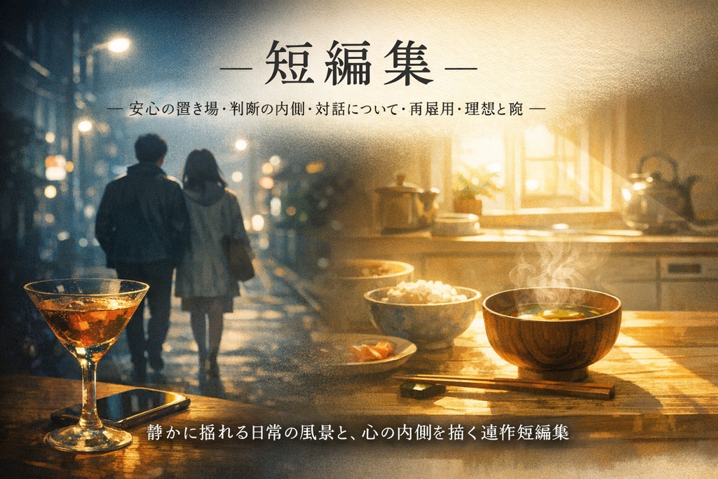 短編集『それだけで十分だった』