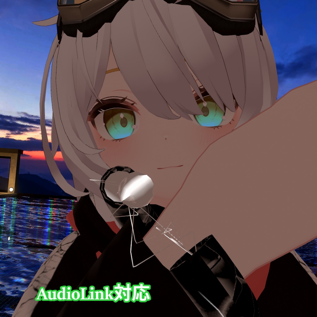 【VRC想定】Synapse_Ring [AudioLink対応]