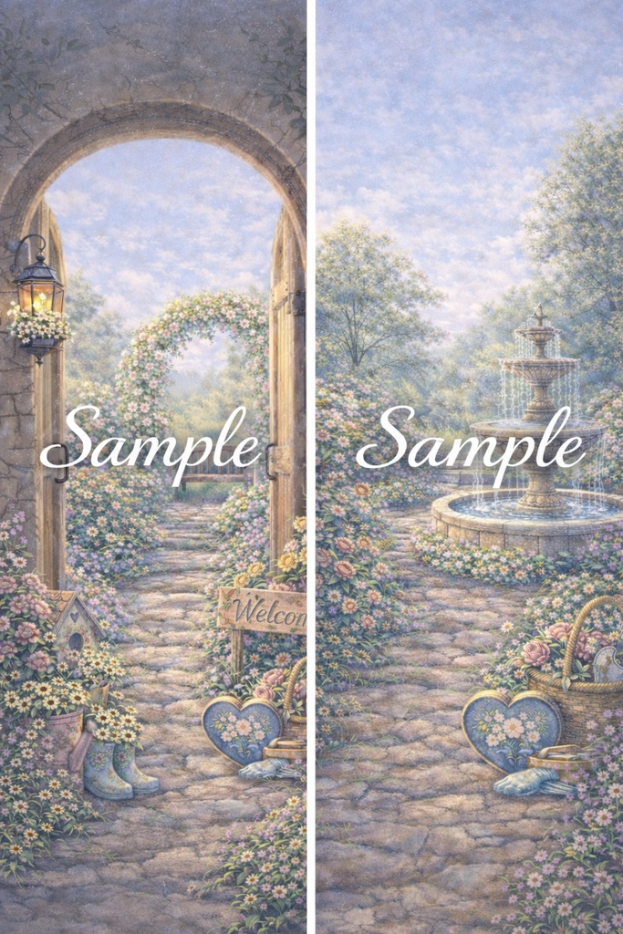 ガーデニングの庭♪スマホ壁紙