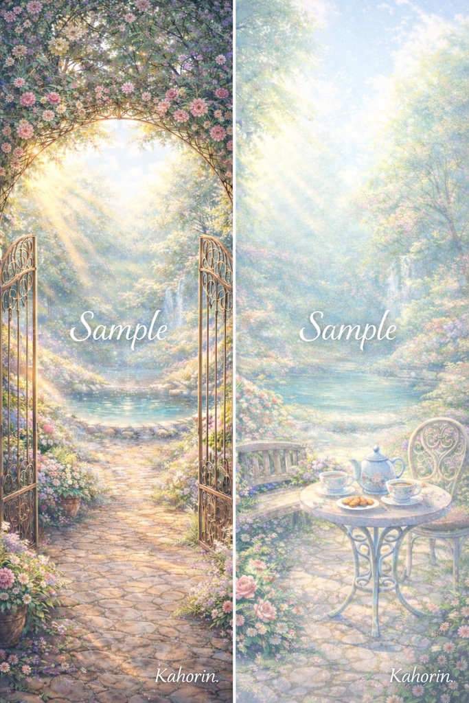 神秘の泉♪スマホ壁紙