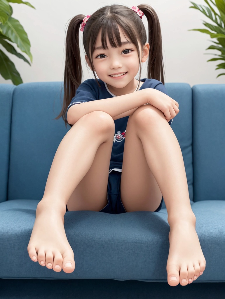 生足魅惑のAI少女