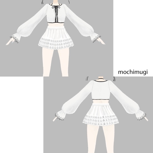 【VRoid】お洋服セット【Sui】