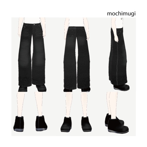 【VRoid】お洋服セット【en】