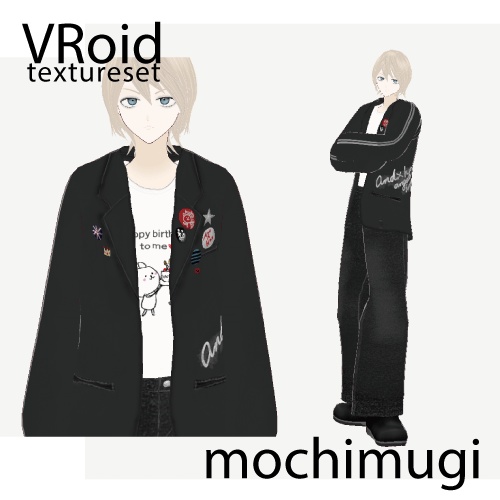【VRoid】お洋服セット【en】