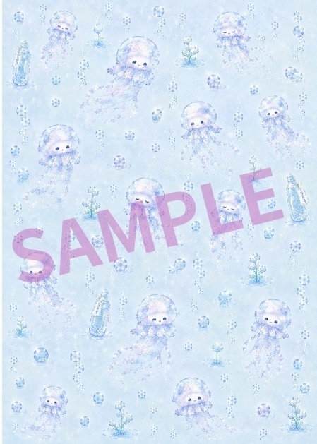 和あやかし喫茶 デザインペーパーセット(6枚) Retro Yokai Café Design Paper Set