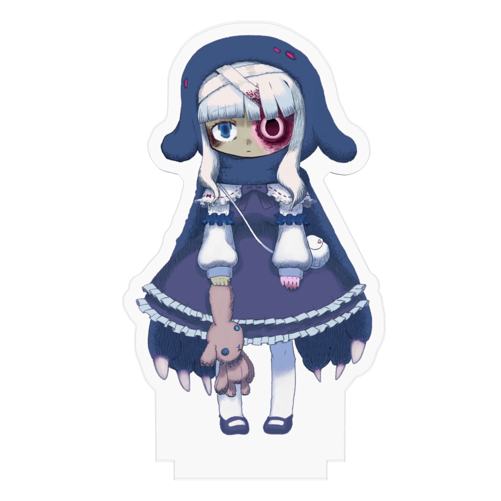 ゾンビ少女アノラック アクリルフィギュア