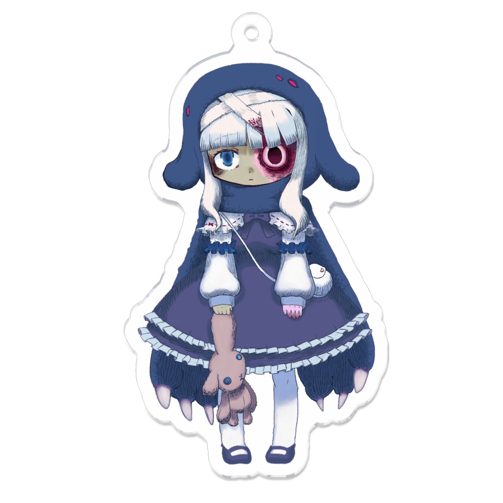 ゾンビ少女アノラック アクリルキーホルダー