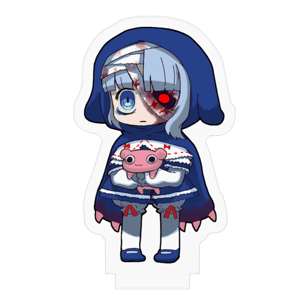 ゾンビ少女アノラック アクリルフィギュア(デフォルメ)