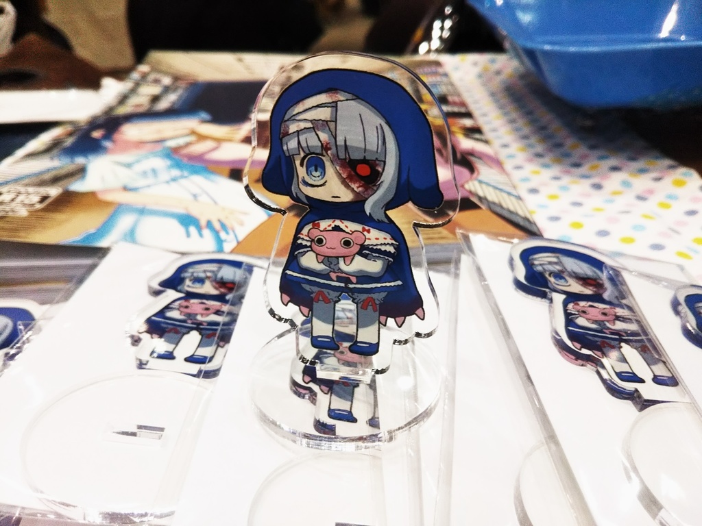 ゾンビ少女アノラック アクリルフィギュア(デフォルメ)