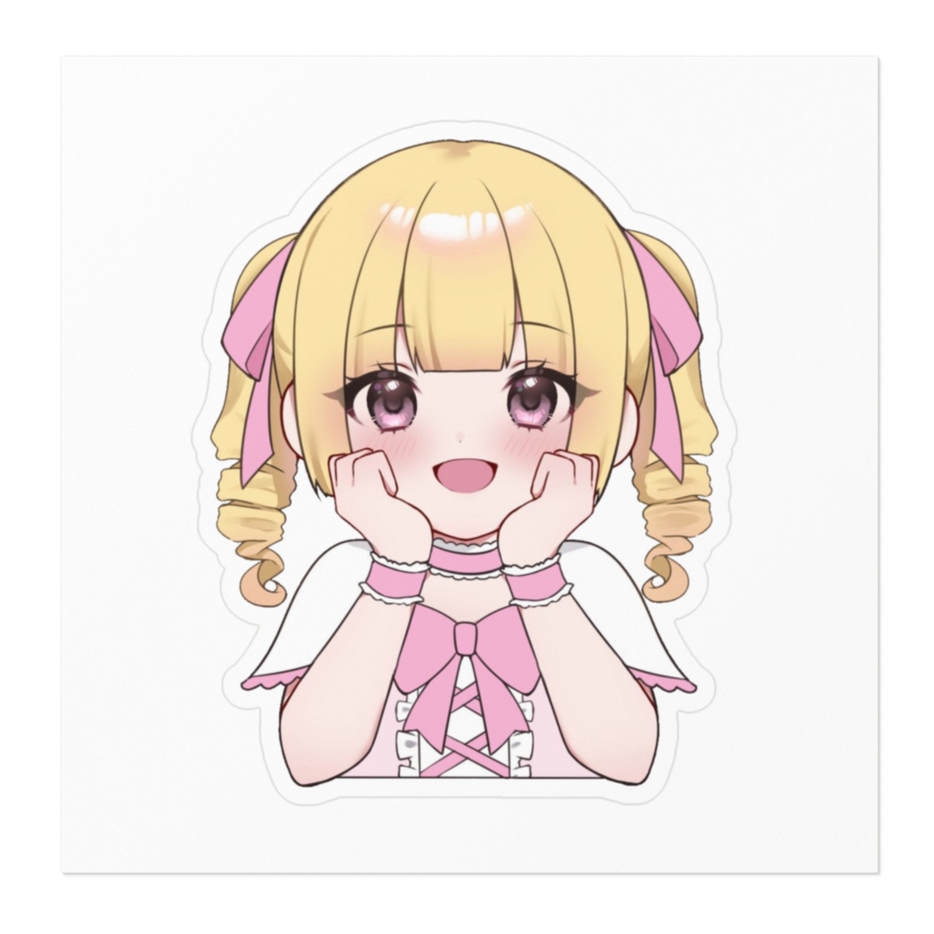 こっちみてゆふぁちゃんステッカー