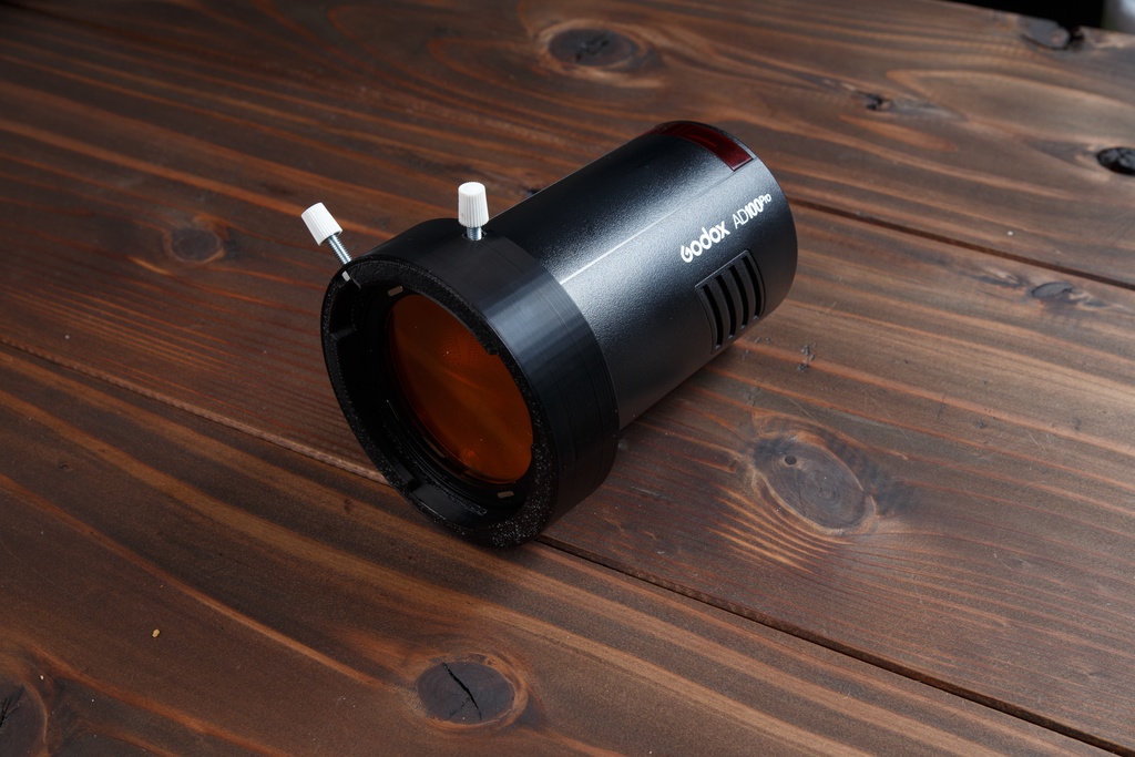 GODOXマウントアダプターAD100Pro・AD200用ラウンドヘッド・V1(AK-R16対応)