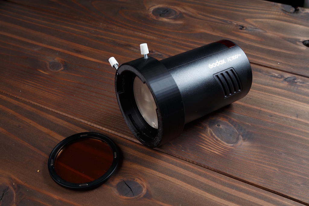 GODOXマウントアダプターAD100Pro・AD200用ラウンドヘッド・V1(AK-R16対応)