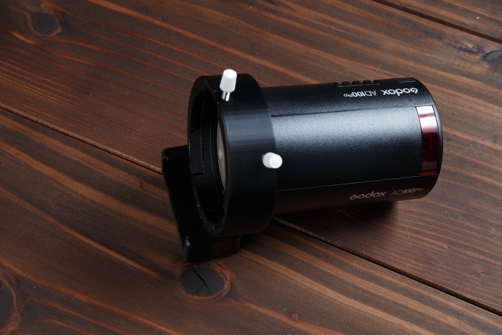 GODOXマウントアダプターAD100Pro・AD200用ラウンドヘッド・V1(AK-R16対応)