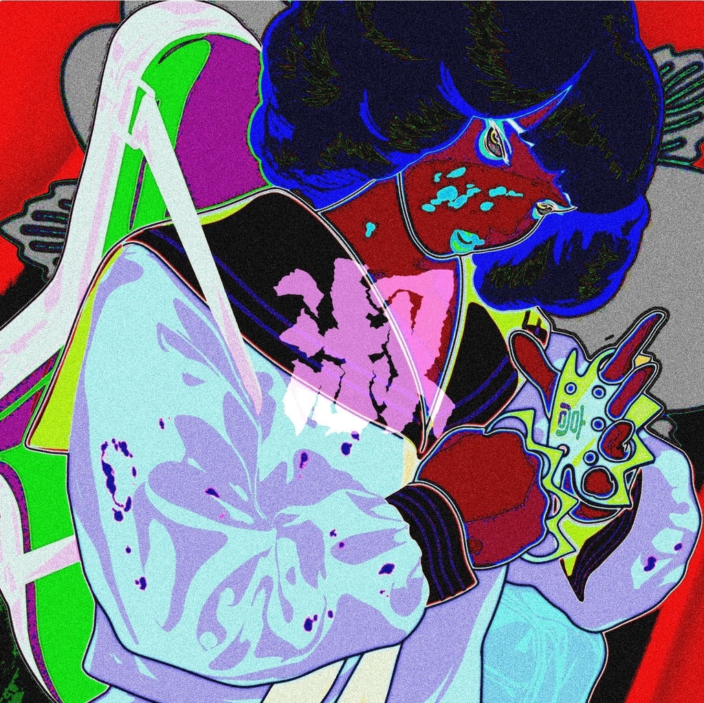 HANDMADE STICKER スクエア大