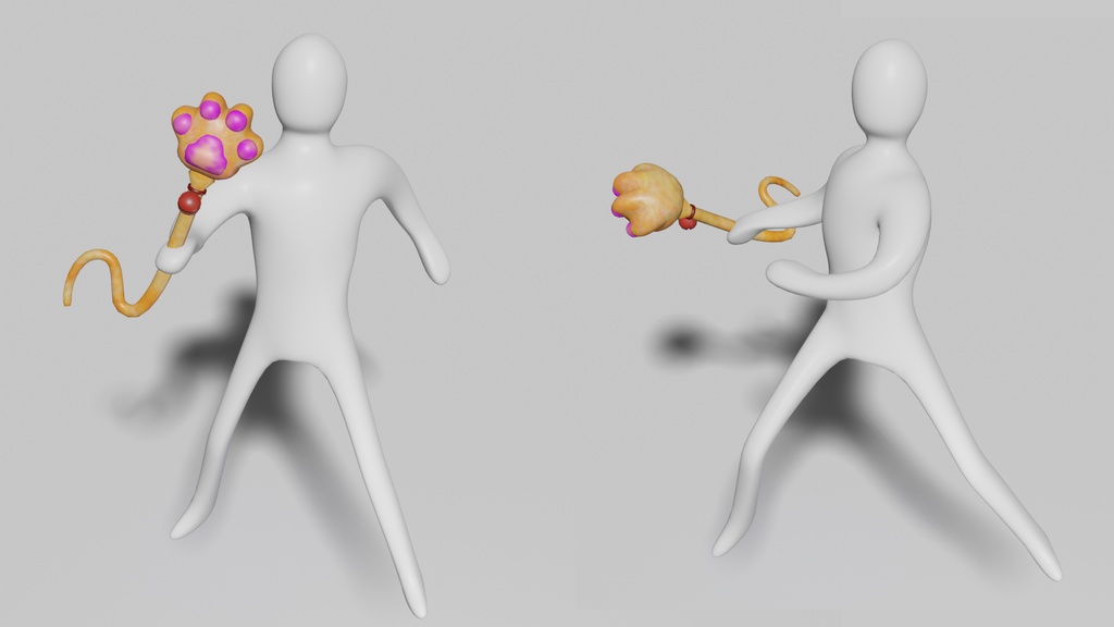 猫の手 ステッキ