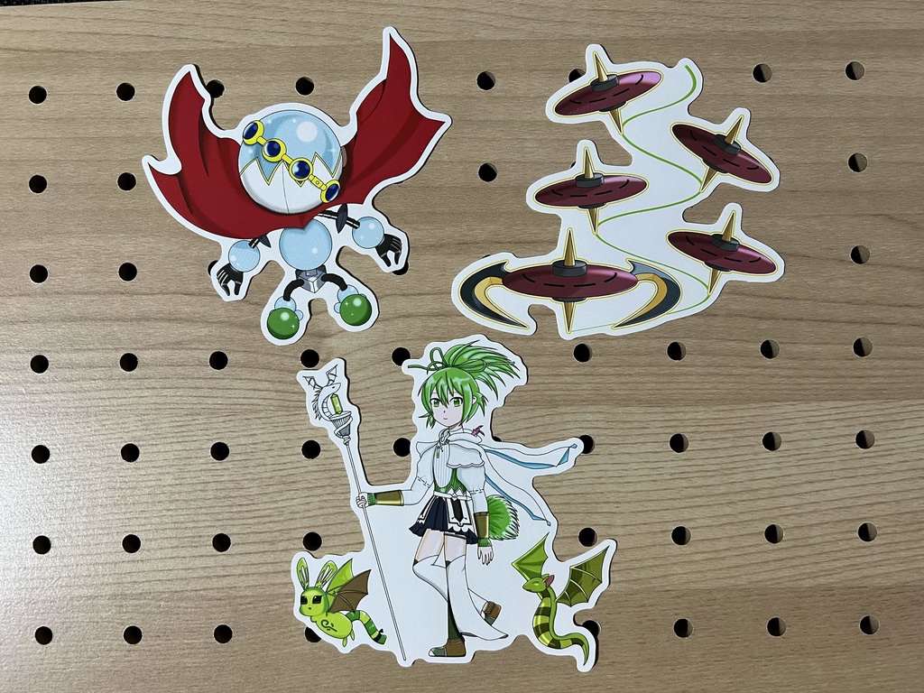 スピードロイド＆ウィン　ダイカットステッカーセット